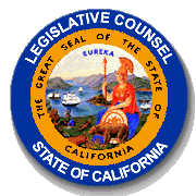 [Picture - Legislative Counsel Seal]